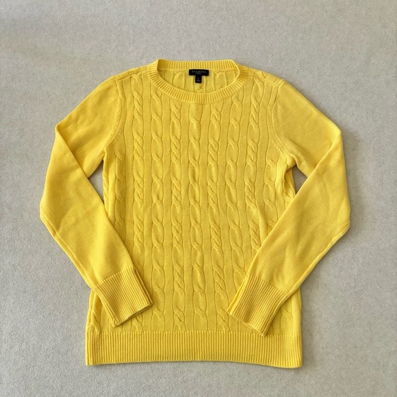 Talbots Wool Cable Knit Sweater - Picture 1 of 4